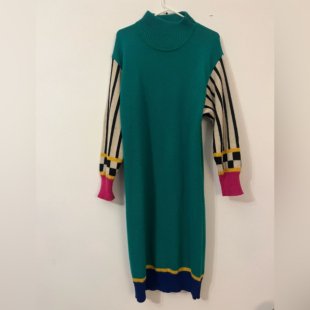 Rare vintage sweater dress small
